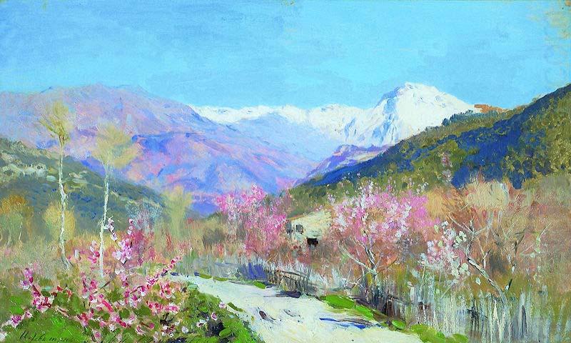 Isaac Levitan Spring in Italy china oil painting image